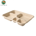 Bagasse Food Box Biologisch abbaubare Lebensmittelbehälter Lunchbox